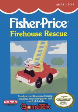 Fisher-Price - Firehouse Rescue (USA) box art